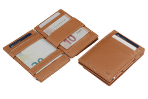 Garzini RFID Leather Magic Coin Wallet Nappa