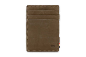 Garzini RFID Leather Magic Coin Wallet Vintage