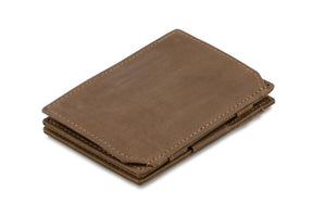 Garzini RFID Leather Magic Coin Wallet Vintage