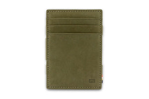 Garzini RFID Leather Magic Coin Wallet Vintage