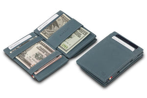 Garzini RFID Leather Magic Coin Wallet Vintage