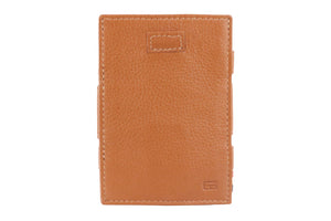 Garzini RFID Leather Magic Coin Wallet Card Sleeve Nappa