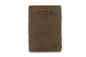 Garzini RFID Leather Magic Coin Wallet Card Sleeve Vintage