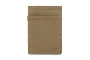 Garzini RFID Leather Magic Wallet ID Window Vintage