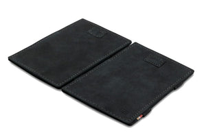 Garzini RFID Leather Magic Wallet Card Sleeves Vintage