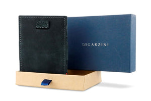 Garzini RFID Leather Magic Wallet Card Sleeves Vintage