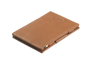 Garzini RFID Leather Magic Wallet Card Sleeves Nappa