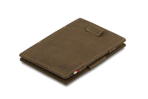 Garzini RFID Leather Magic Wallet Card Sleeves Vintage