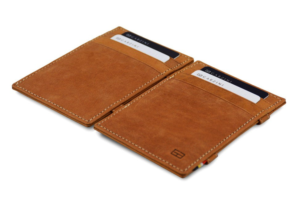 Garzini RFID Leather Magic Wallet Vintage